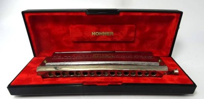 Auktion 347<br>gr. Hohner Mundharmonika 