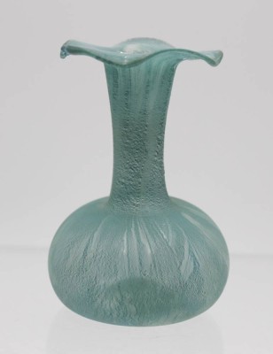 Auktion 347<br>2x Studio-Glas-Vasen, ca. H-10cm. [1]