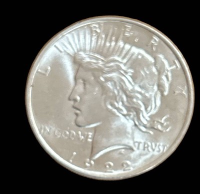 Auktion 347<br>Silber-Peace Dollar, 1922, 26,64 gr [1]