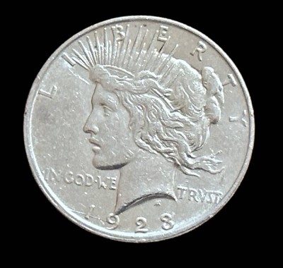 Auktion 347<br>Silber-Peace Dollar, 1923, 26,6 gr [1]