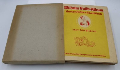 Auktion 348<br>Wilhelm Busch Album, Jubiläumsausgabe im Schober, 1924 [1]