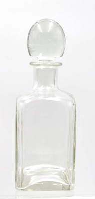 Auktion 348<br>Karaffe, Presskristall, ca. H-25,5cm [1]
