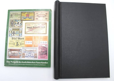 Auktion 349<br>2x div. Literatur über Notgeld [1]