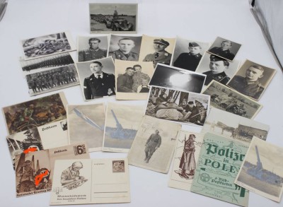 Auktion 349<br>27x Postkarten, Fotos, 3. Reich, 6x gelaufen, teilw. Altersspuren [1]