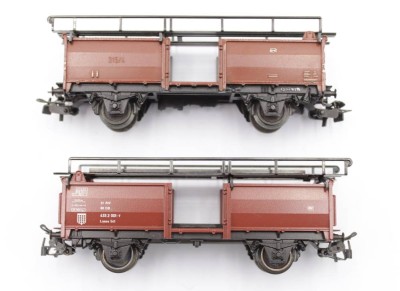 Auktion 349<br>2x Güterwaggons, Märklin, H0 [1]