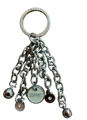Auktion 349<br>5x Esprit Bettelbänder an Schlüsselring?, versilbert, L-ca. 11-12 cm [1]