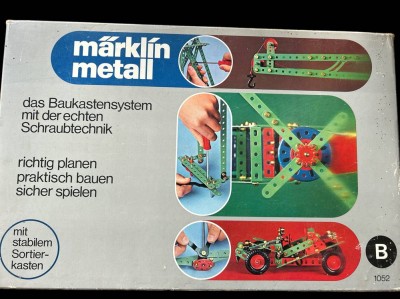 Auktion 349<br>Märklin Metall Grundkasten B 1052  in OVP, vollständigkeit nicht überprüft [1]