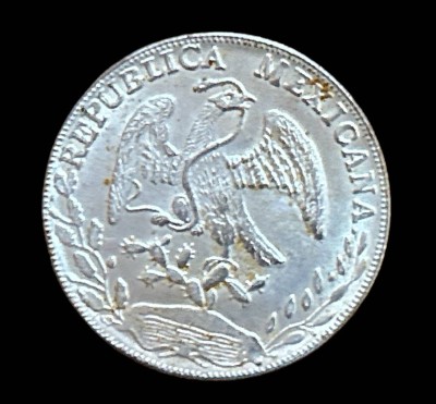 Auktion 349<br>Silber Peso, Mexico, 1882, 19,7 gr., D-39 mm [1]