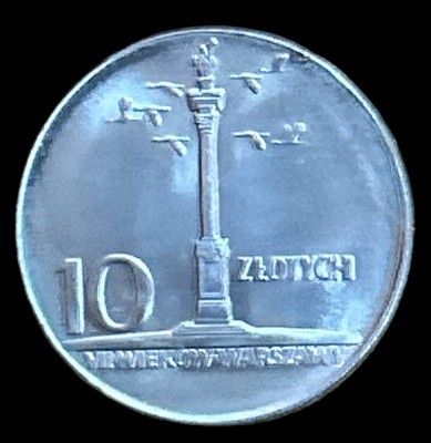Auktion 349<br>Münze 10 Zlotchy Polen, 1975,  Kupfer/Nickel, D-31 mm [1]