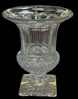 Auktion 349<br>monumentale Kristallvase 