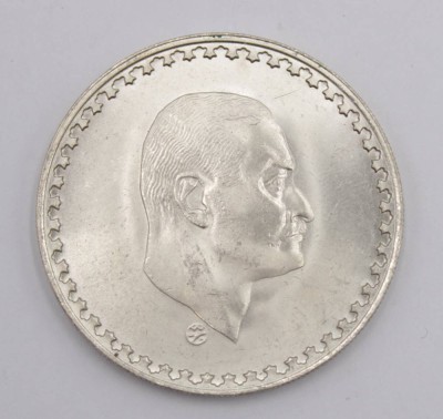 Auktion 350<br>Münze, Ägypten, 1970, 720er Silber, 25gr., D-4cm [1]