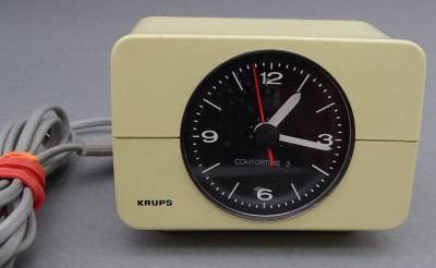 Auktion 350<br>vintage elektr. Pop Art Wecker, 60/70-er Jahre 