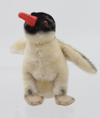 Auktion 350<br>Pinguin von Steiff,  nur Knopf, H-13cm [1]