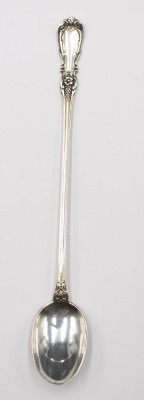 Auktion 351<br>langstieliger Löffel, Camusso Peru, Sterling, 41,7gr., L-21,8cm [1]