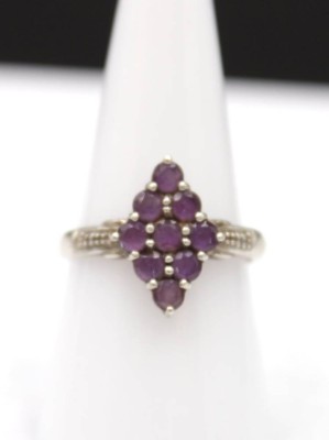 Auktion 351<br>925er Silber-Ring, Amethyst, 2,1gr., RG 57cm [1]