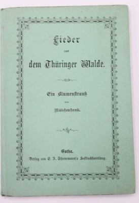 Auktion 351<br>Lieder aus dem Thüringer Walde um 1870 [1]