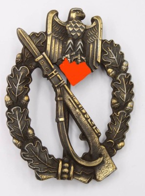 Auktion 351<br>Infanterie Sturmabzeichen in Bronze , 2 WK [1]