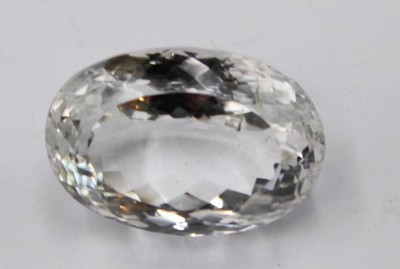 Auktion 352<br>klarer Quarz, facettiert, ca. 94ct [1]