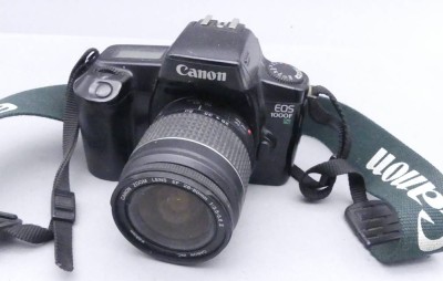 Auktion 352<br>Canon EOS 1000F 35mm Spiegelreflexkamera mit Gurt [1]