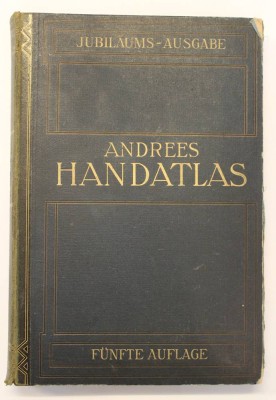 Auktion 352<br>Andree's Handatlas, Jubiläumsausgabe 1913 [1]