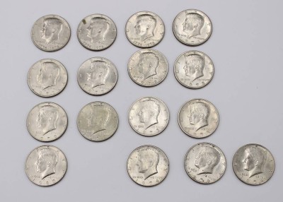 Auktion 356<br>16 x Half-Dollar Münzen USA , von 1971 - 1980 [1]