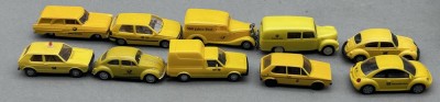 Auktion 352<br>10x div. Post LKW's, Wiking etc. [1]