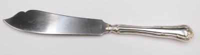 Auktion 352<br>Tortenmesser, Silbergriff, Dänemark 1950, L-28cm [1]