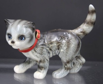 Auktion 352<br>Katze, Goebel, H-14cm L-17,5cm [1]