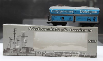 Auktion 352<br>Waggon, Cuxhavener Deichbau, H0, Rocco, orig. Karton [1]