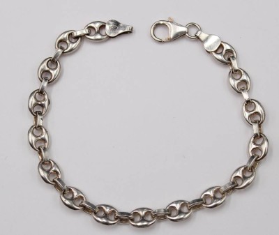 Auktion 353<br>925er Silber-Armband, Italien, 12,5gr., L-18cm [1]