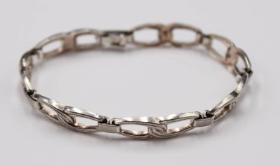 Auktion 353<br>835er Silber-Armband, 12,6gr., L-19cm [1]