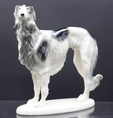 Auktion 353<br>Basoi-Windhund, ungemarkt, älter, H-25cm L-27cm [1]