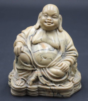 Auktion 353<br>Buddha, Kunstmasse, ca. H-11cm [1]