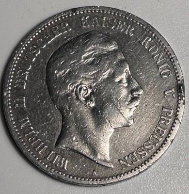 Auktion 353<br>5 Mark Preussen, 1895, Silber [1]