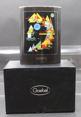 Auktion 353<br>Vase, Goebel Artis Orbis, Kandinsky, orig. Karton, ca. H-24,5cm [1]