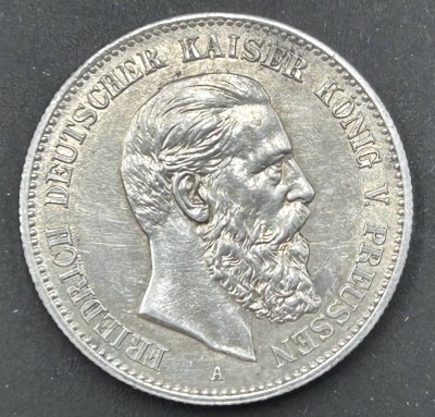 Auktion 353<br>2 Mark 1888, A, Kaiser und König Friedrich (Dreikaiser Jahr) [1]