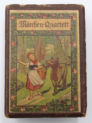 Auktion 354<br>Märchen-Quartett, um 1920/30, 48 Karten [1]