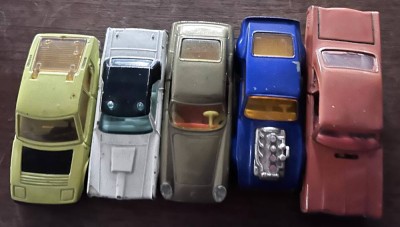 Auktion 354<br>5x gut erhalten Druckguss-Automodelle, Siku, Corki Matchbox etc. [1]