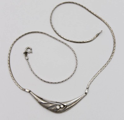 Auktion 355<br>925er Silber-Collier, 7,5gr., L-46cm [1]