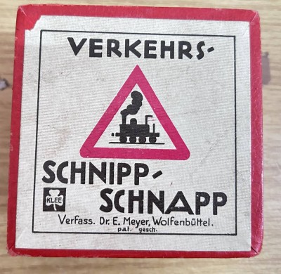 Auktion 355<br>Schnipp-Schnapp Kartensaapiel Verkehrssicherheit, in OVP [1]