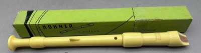 Auktion 355<br>Hohner Blockflöte C-Sopran-Konzert in orig. Schachtel [1]