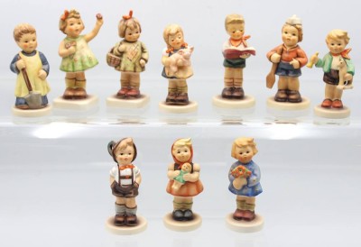 Auktion 355<br>10x div. Hummel-Club Figuren, Goebel, ca. H-10cm [1]