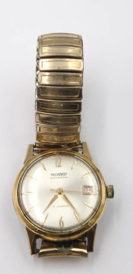 Auktion 355<br>Herrenarmbanduhr, Richard Automatic, Werk läuft, Tragespuren, D-3,3cm [1]