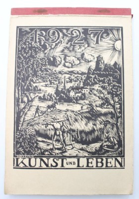 Auktion 355<br>Kunst und Leben, Kalender von 1927 [1]