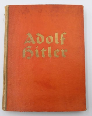 Auktion 355<br>Sammelalbum, Adolf Hitler, Alters-u. Gebrauchsspuren, kompl. [1]