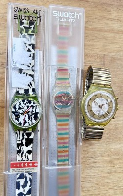 Auktion 355<br>3x div. Swatch Armbadnuhren, 1987,1991, 1992 [1]