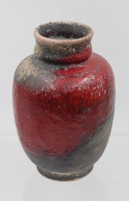 Auktion 356<br>Vase, Karlsruher Majolika, Mod.Nr. 7321, ca. H-18,5cm [1]