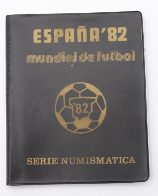 Auktion 356<br>Münzsatz, Spanien 1982, Fussball-WM [1]