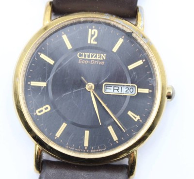 Auktion 356<br>Armbanduhr, Citizen Eco Drive, getragene Erhaltung, D-3,6cm [1]