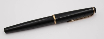 Auktion 356<br>Vintage-Montblanc-Kolbenfüller, No. 32, 585er Goldfeder, Gebruchsspuren [1]